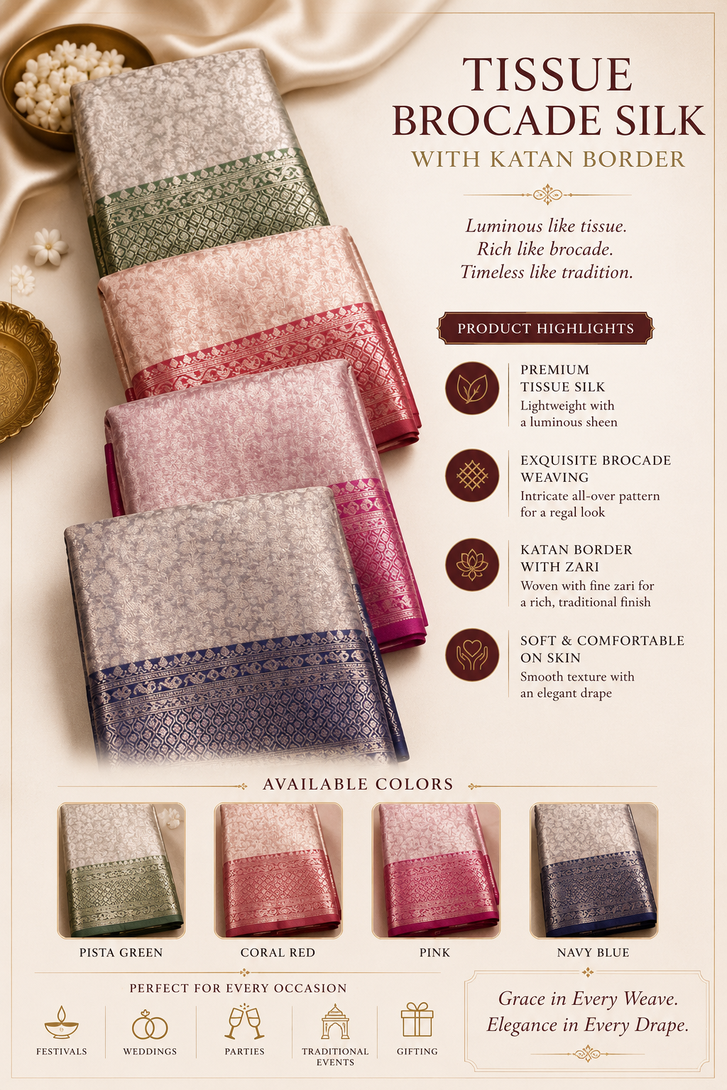 Tissue Brocade