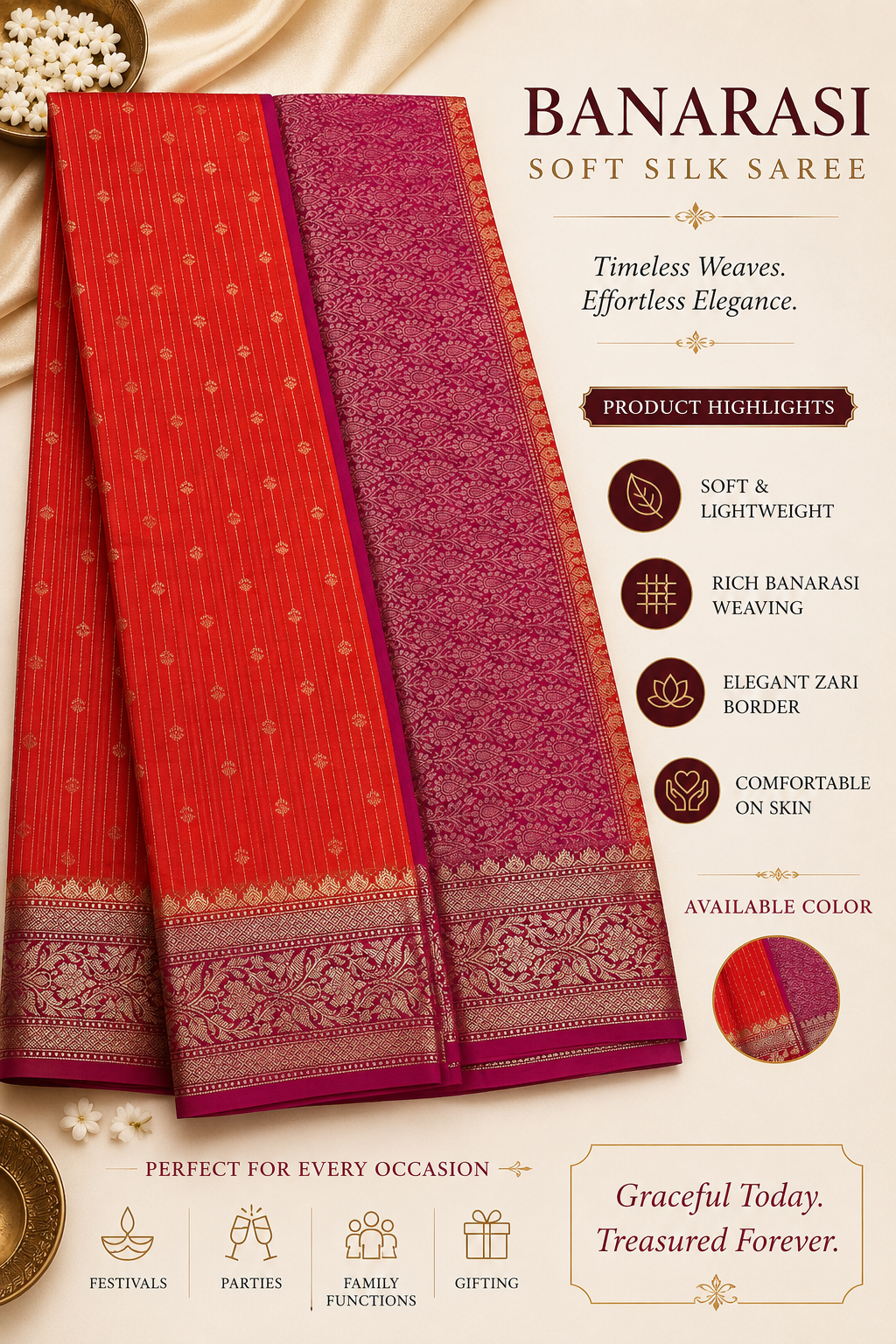 Banarasi Soft Silk