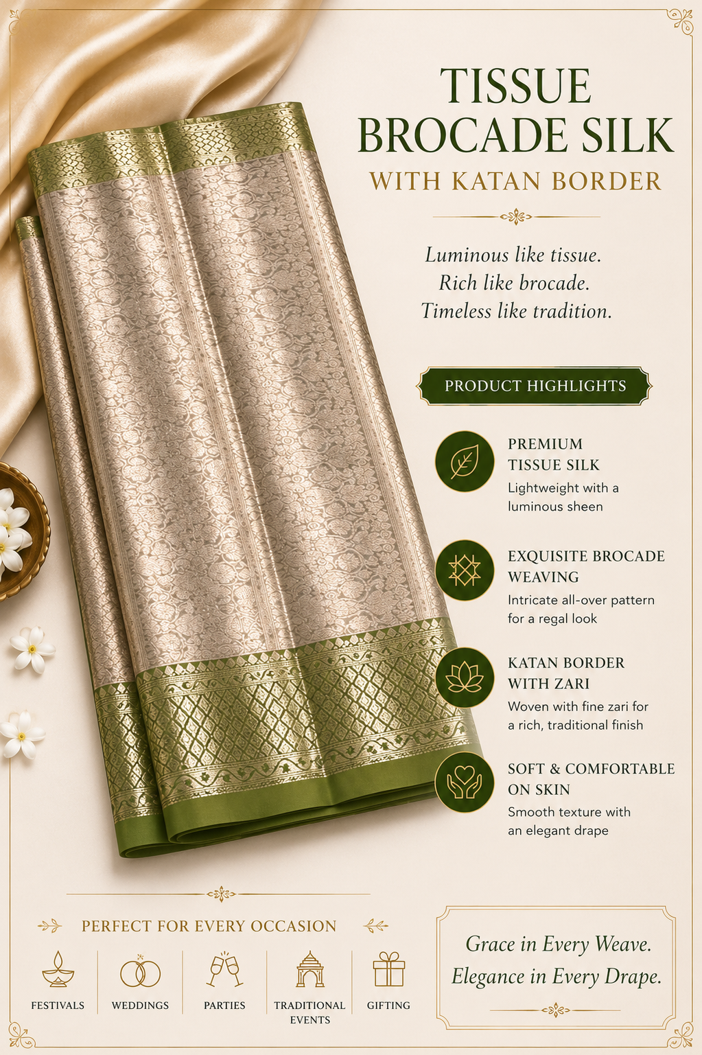Tissue Brocade