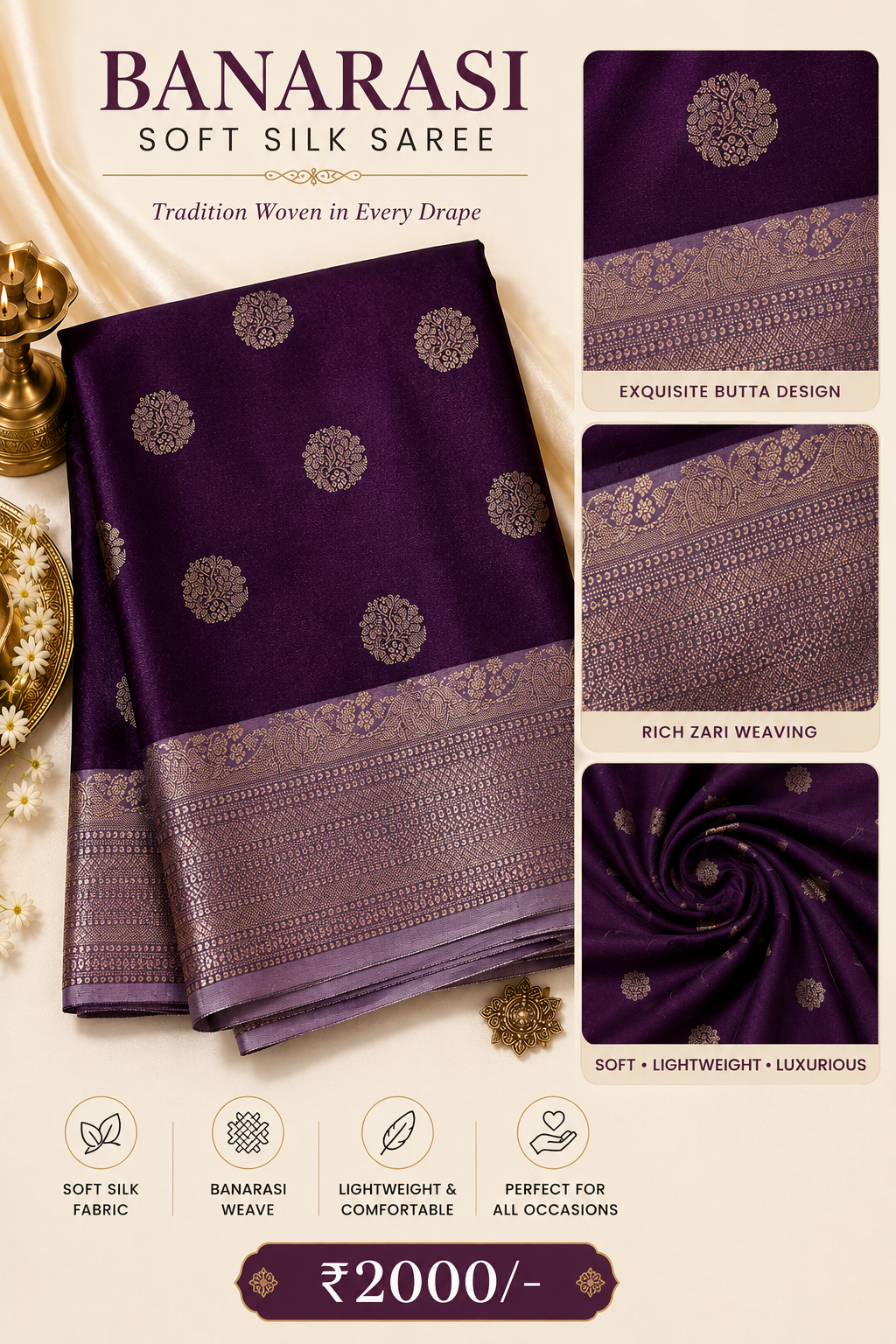 Banarasi Soft Silk